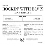 Rockin' With Elvis Vol 1 - Belgian Edition Re-Issue Total Clear Vinyl