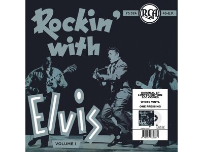 Rockin' With Elvis Vol 1 - Belgian Edition Re-Issue White Vinyl