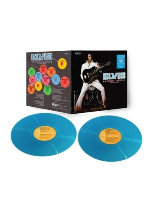 FTD Vinyl - Elvis Good Times The Outtakes On Ocean Blue Vinyl