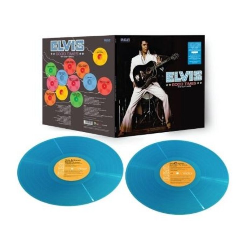FTD Vinyl - Elvis Good Times The Outtakes On Ocean Blue Vinyl