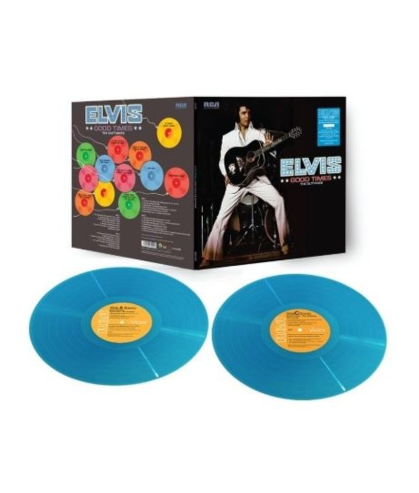 FTD Vinyl - Elvis Good Times The Outtakes On Ocean Blue Vinyl