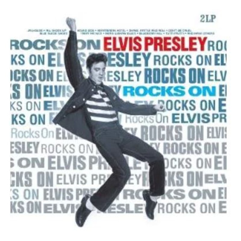 Elvis Presley Rocks On - 33 RPM Colored Vinyl Passion Label 2 LP Set