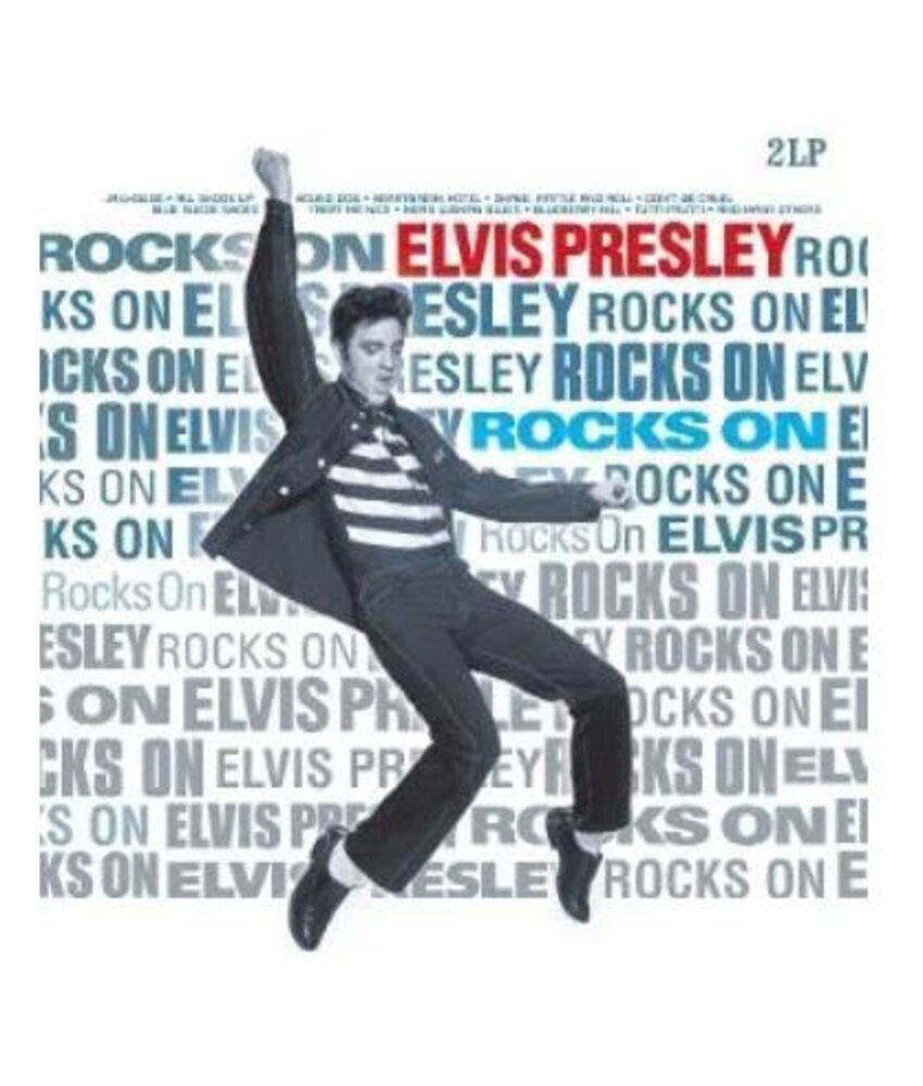 Elvis Presley Rocks On - 33 RPM Colored Vinyl Passion Label 2 LP Set