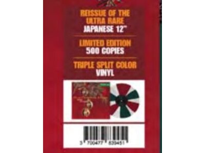 Elvis' Christmas Album Japan Edition Re-Issue Tricolor Vinyl