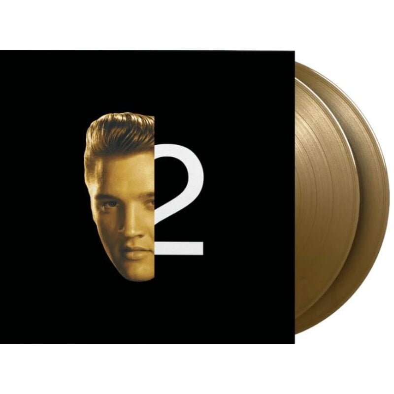 Elvis 2nd To None  On Gold Vinyl 33 RPM Music On Vinyl Exclusive Label