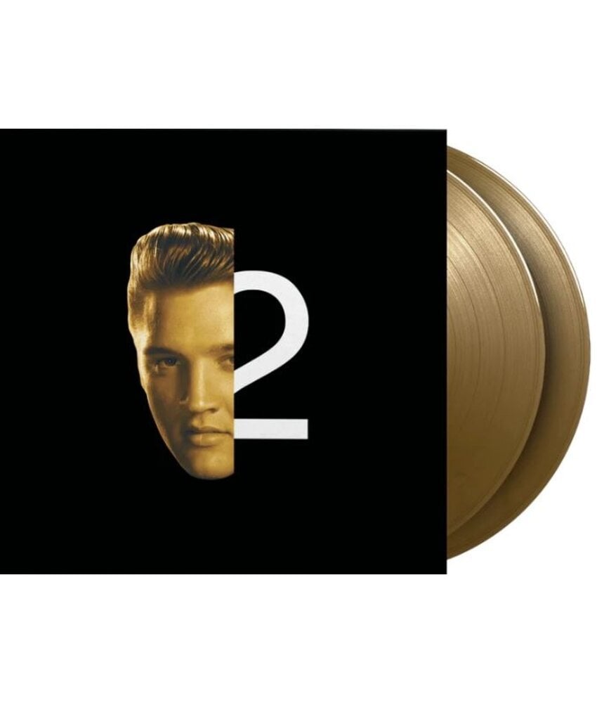 Elvis 2nd To None  On Gold Vinyl 33 RPM Music On Vinyl Exclusive Label
