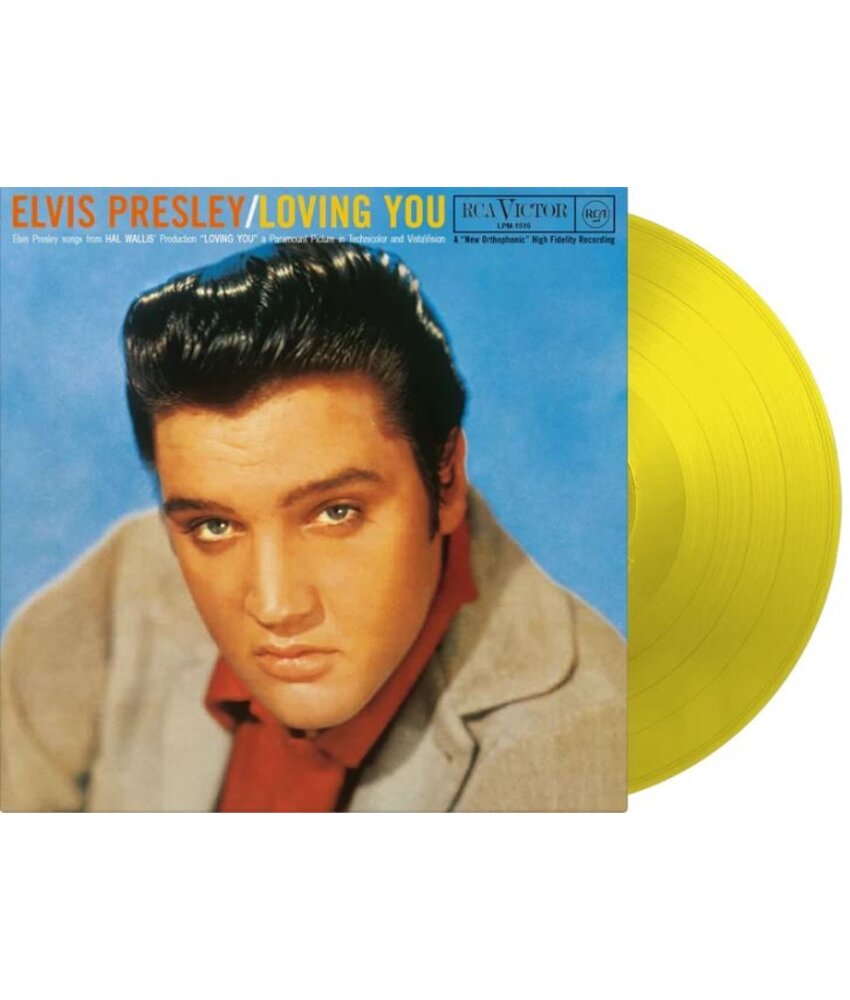 Elvis Presley Loving You  On Yellow Vinyl 33 RPM Music On Vinyl Exclusive Label