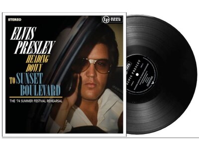 Heading Down To Sunset Boulevard The '74 Summer Festival Rehearsel 33RPM Black Vinyl 2 LP Set - Reel Trax Label