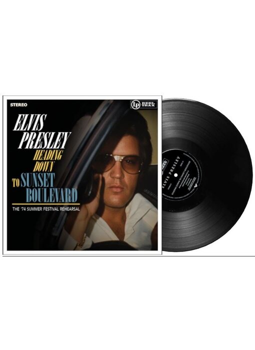 Heading Down To Sunset Boulevard The '74 Summer Festival Rehearsel 33RPM Black Vinyl 2 LP Set - Reel Trax Label