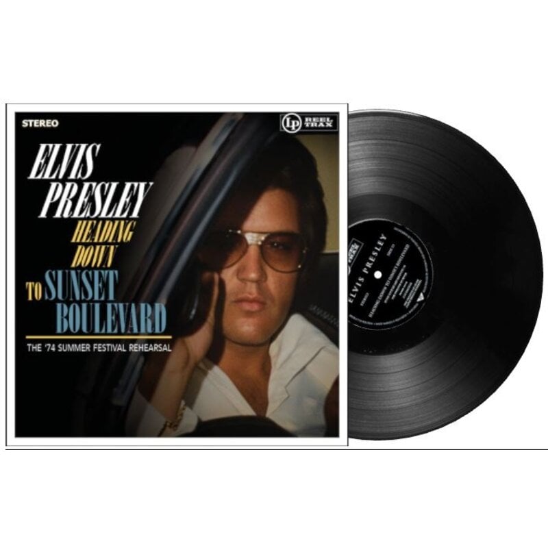 Heading Down To Sunset Boulevard The '74 Summer Festival Rehearsel 33RPM Black Vinyl 2 LP Set - Reel Trax Label