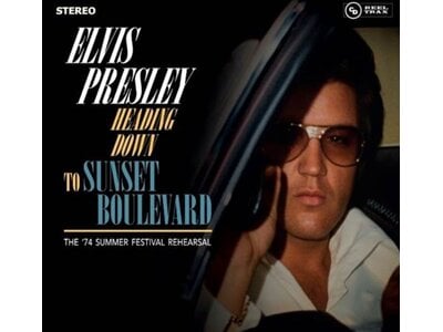 Heading Down To Sunset Boulevard The '74 Summer Festival Rehearsel 33RPM Black Vinyl 2 LP Set - Reel Trax Label