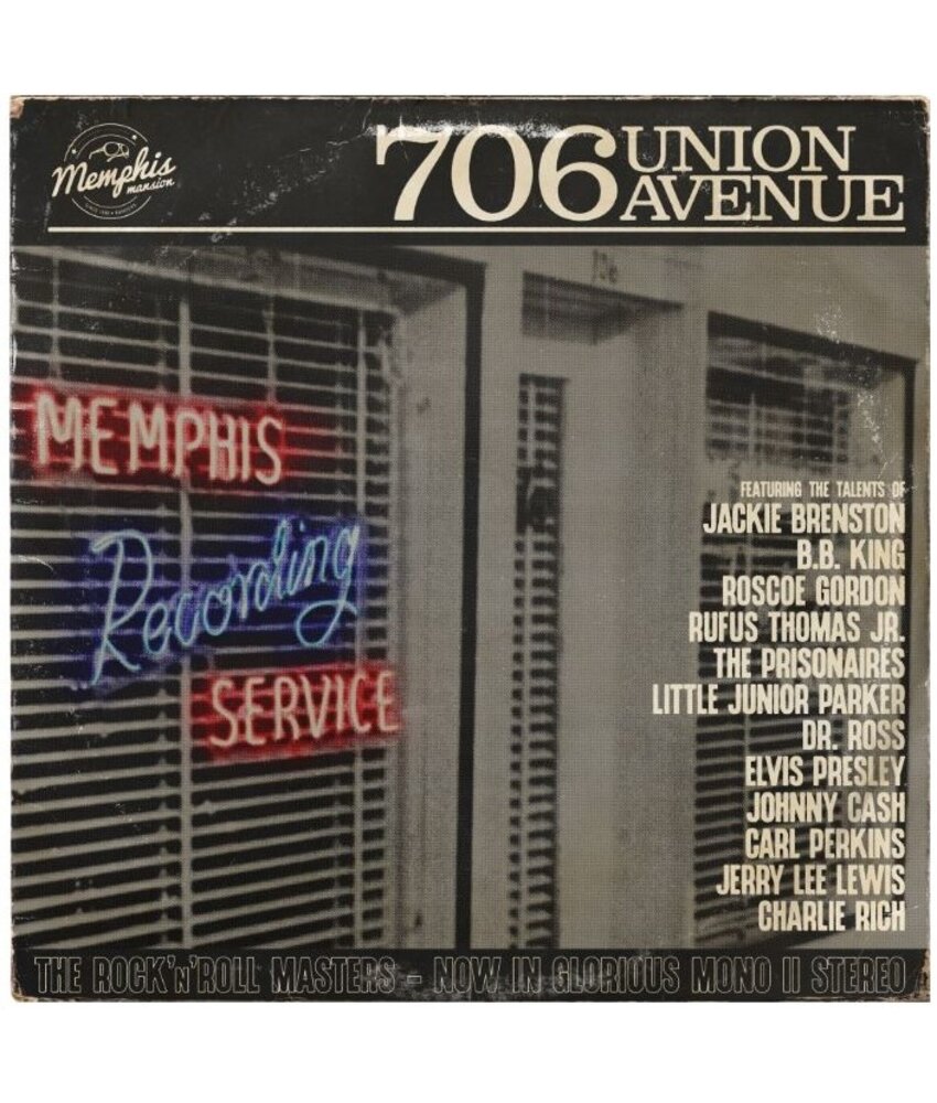 Union Avenue 706 - 33RPM Black Vinyl Memphis Mansion Label