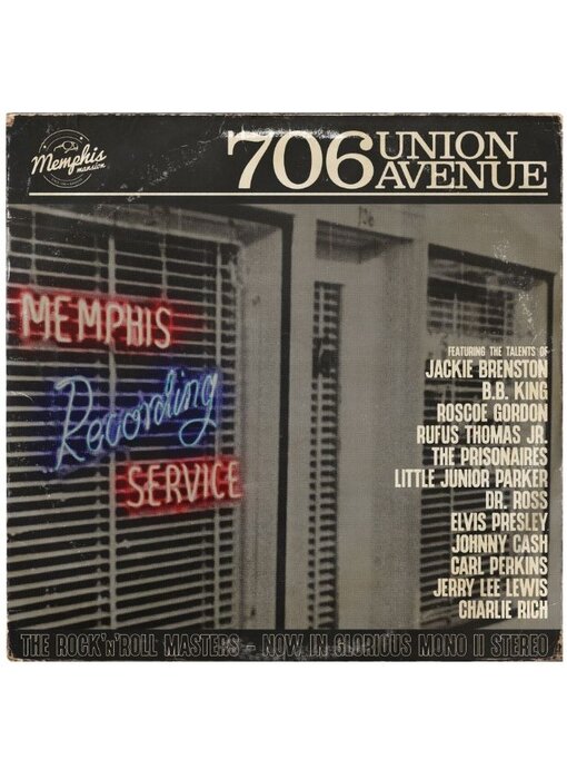 Union Avenue 706 - 33RPM Yellow Vinyl Memphis Mansion Label