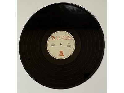 Union Avenue 706 - 33RPM Black Vinyl Memphis Mansion Label