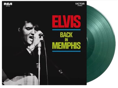 Elvis Back In Memphis On Green Vinyl 33 RPM Music On Vinyl Exclusive Label