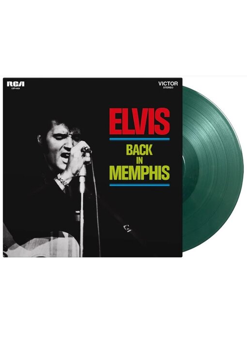 Elvis Back In Memphis On Green Vinyl 33 RPM Music On Vinyl Exclusive Label