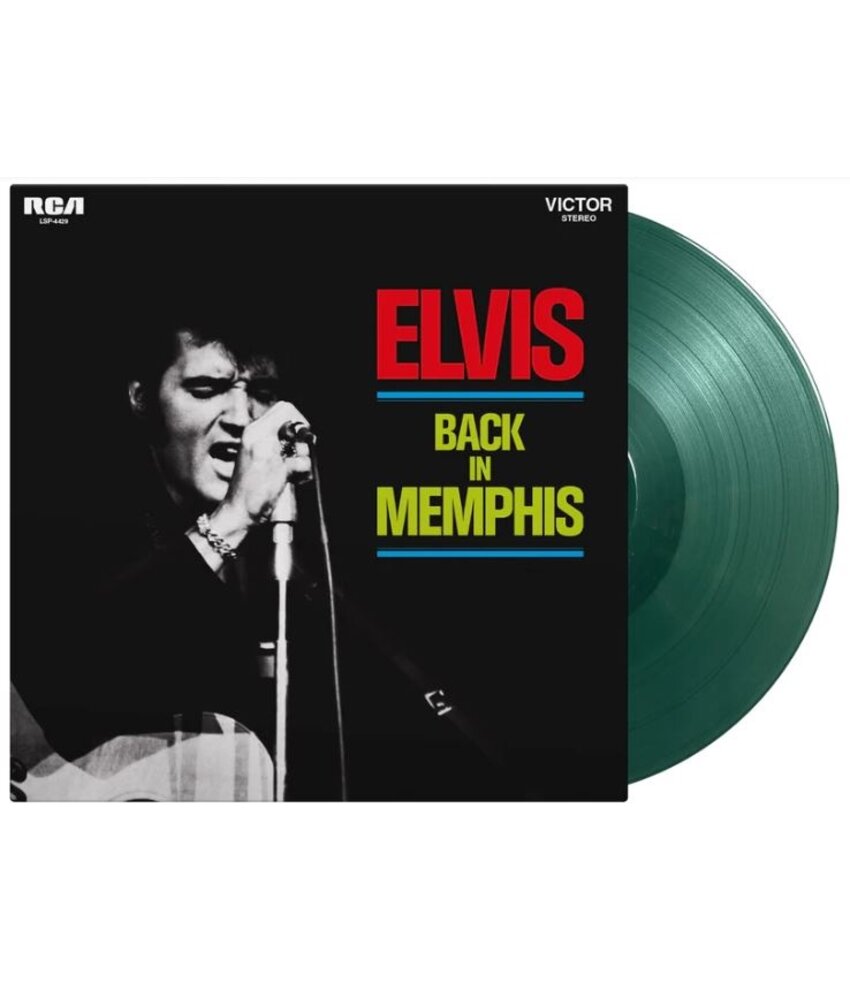 Elvis Back In Memphis On Green Vinyl 33 RPM Music On Vinyl Exclusive Label