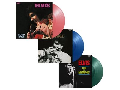 Elvis Back In Memphis On Green Vinyl 33 RPM Music On Vinyl Exclusive Label
