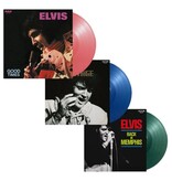 Elvis On Stage On Blue Vinyl 33 RPM Music On Vinyl Exclusive Label