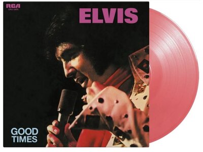 Elvis Good Times On Pink Vinyl 33 RPM Music On Vinyl Exclusive Label