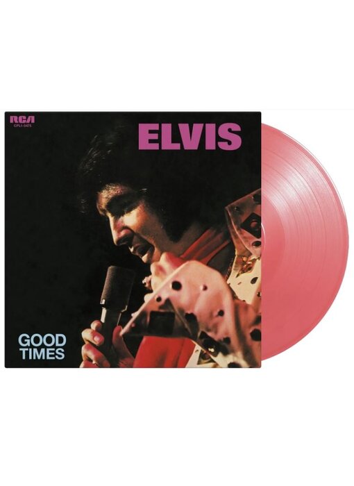 Elvis Good Times On Pink Vinyl 33 RPM Music On Vinyl Exclusive Label