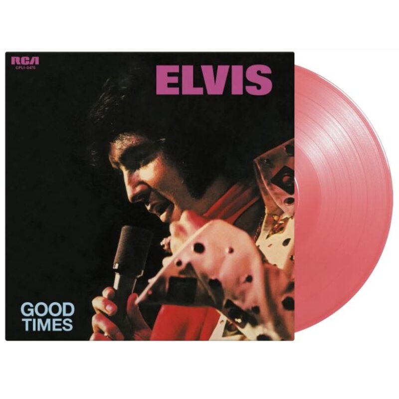 Elvis Good Times On Pink Vinyl 33 RPM Music On Vinyl Exclusive Label