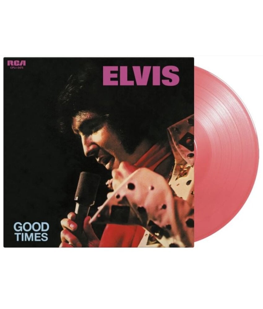 Elvis Good Times On Pink Vinyl 33 RPM Music On Vinyl Exclusive Label