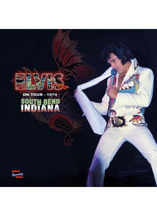 MRS - Elvis On Tour 1974 South Bend Indiana - Clear Vinyl  2 LP Set