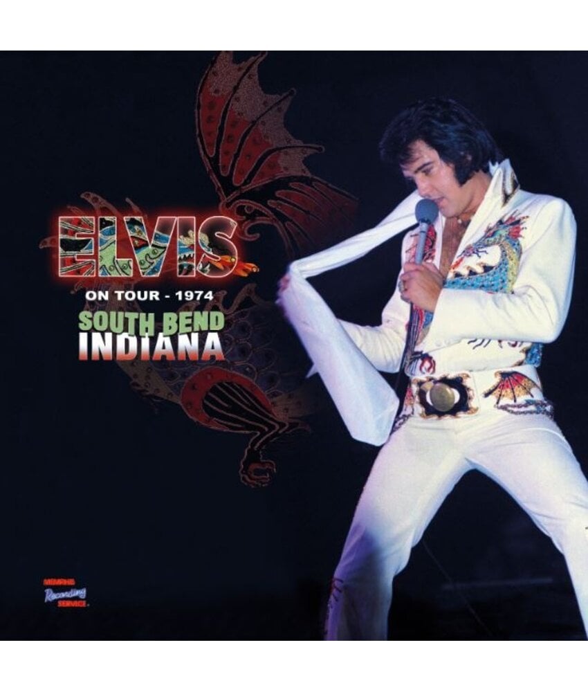 MRS - Elvis On Tour 1974 South Bend Indiana - Clear Vinyl  2 LP Set