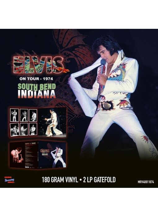 MRS - Elvis On Tour 1974 South Bend Indiana - Black Vinyl  2 LP Set