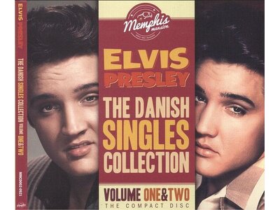 Elvis Presley The Danish Singles Collection Vol 1 & 2 The Compact Disc - Memphis Mansion Label