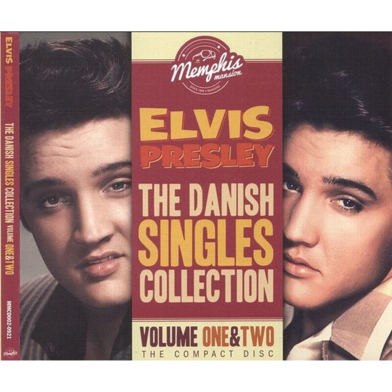 Elvis Presley The Danish Singles Collection Vol 1 & 2 The Compact Disc - Memphis Mansion Label