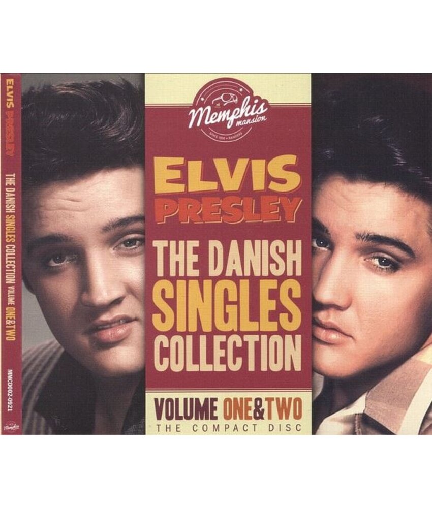 Elvis Presley The Danish Singles Collection Vol 1 & 2 The Compact Disc - Memphis Mansion Label