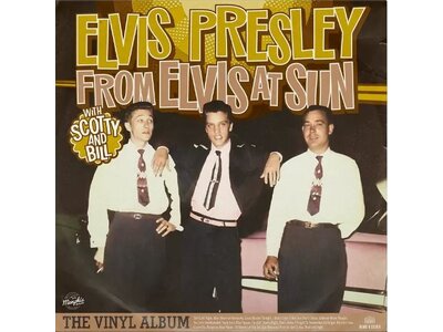 From Elvis At Sun - The Vinyl Album - Pink Vinyl Memphis Mansion Label