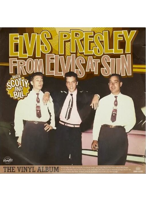From Elvis At Sun - The Vinyl Album - Pink Vinyl Memphis Mansion Label