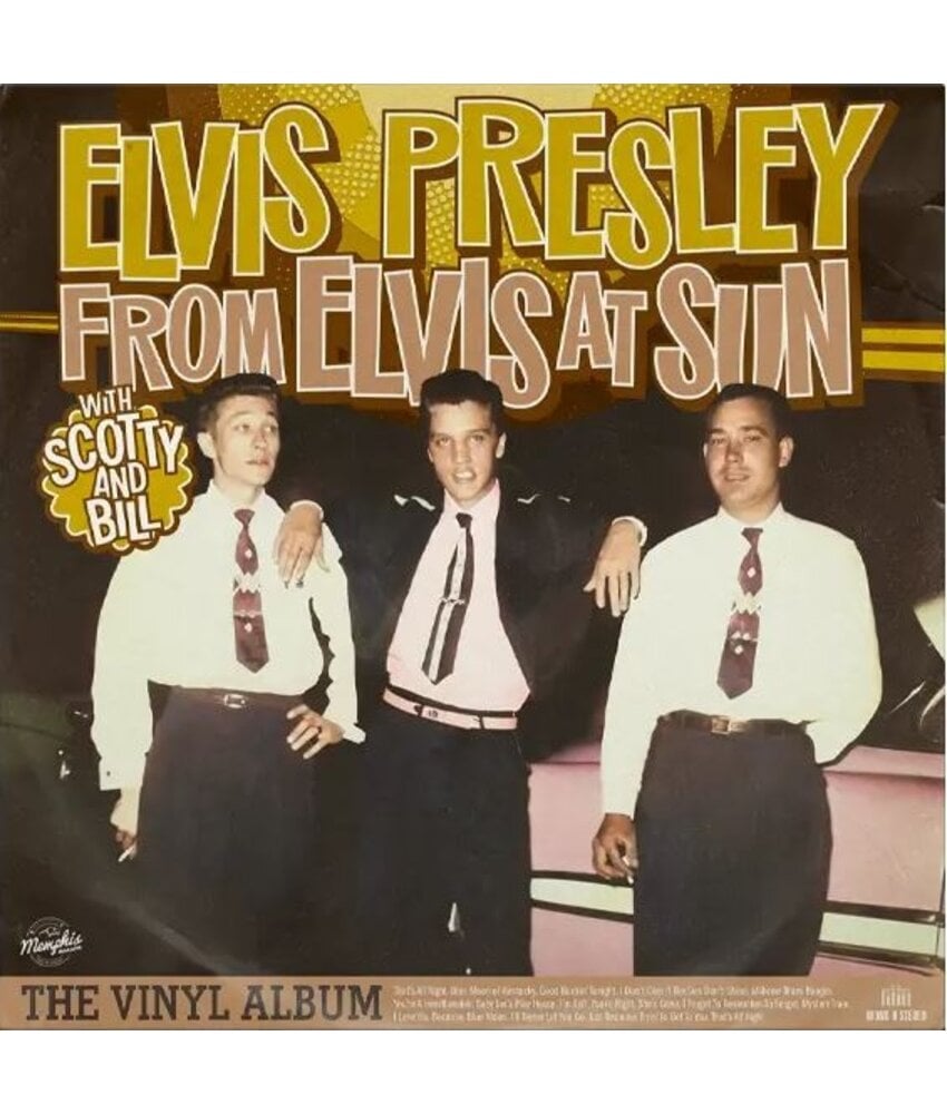 From Elvis At Sun - The Vinyl Album - Pink Vinyl Memphis Mansion Label