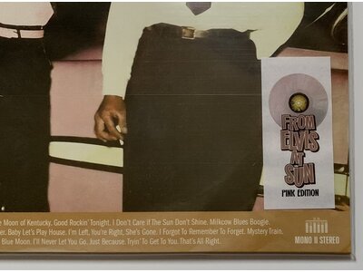 From Elvis At Sun - The Vinyl Album - Pink Vinyl Memphis Mansion Label