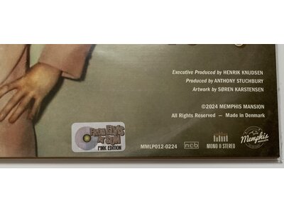 From Elvis At Sun - The Vinyl Album - Pink Vinyl Memphis Mansion Label