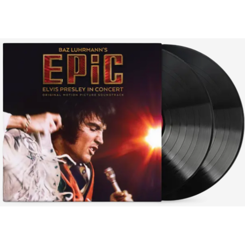 EPiC : Elvis Presley In Concert Original Motion Picture Soundtrack 2 LP Set Black Vinyl