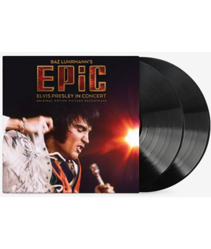EPiC : Elvis Presley In Concert Original Motion Picture Soundtrack 2 LP Set Black Vinyl