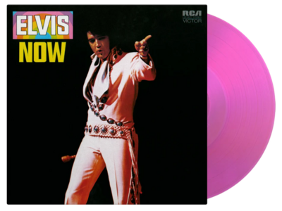 Elvis Now On Magenta Vinyl 33 RPM Music On Vinyl Exclusive Label