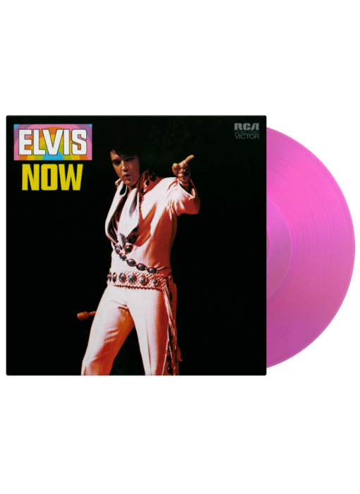 Elvis Now On Magenta Vinyl 33 RPM Music On Vinyl Exclusive Label
