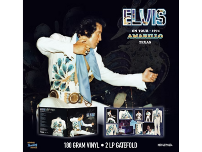 MRS - Elvis On Tour 1974 Amarillo Texas - Clear Vinyl 2 LP Set