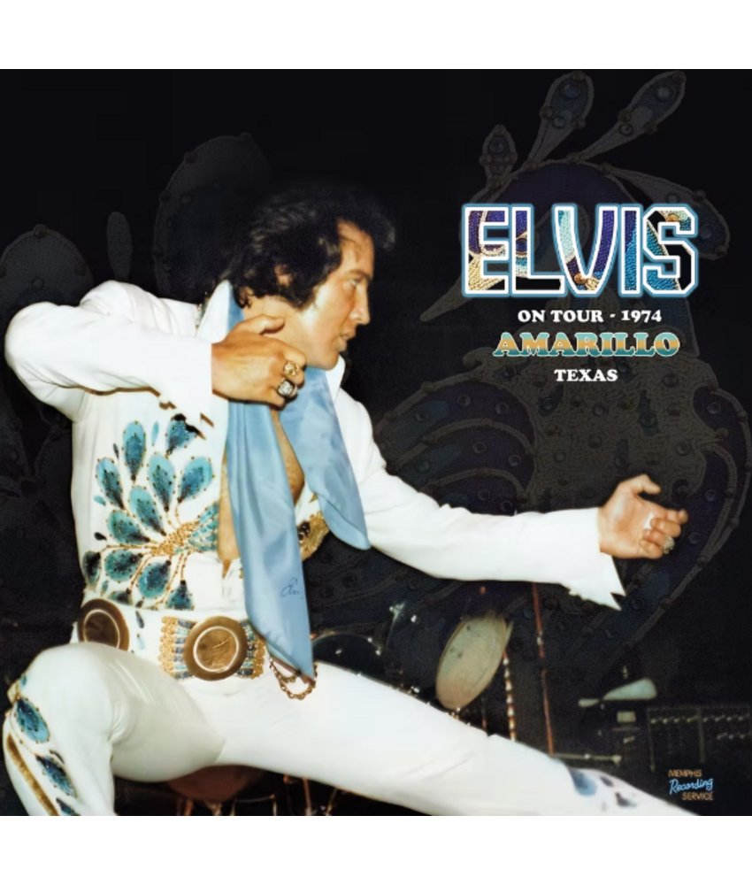 MRS - Elvis On Tour 1974 Amarillo Texas - Black Vinyl 2 LP Set