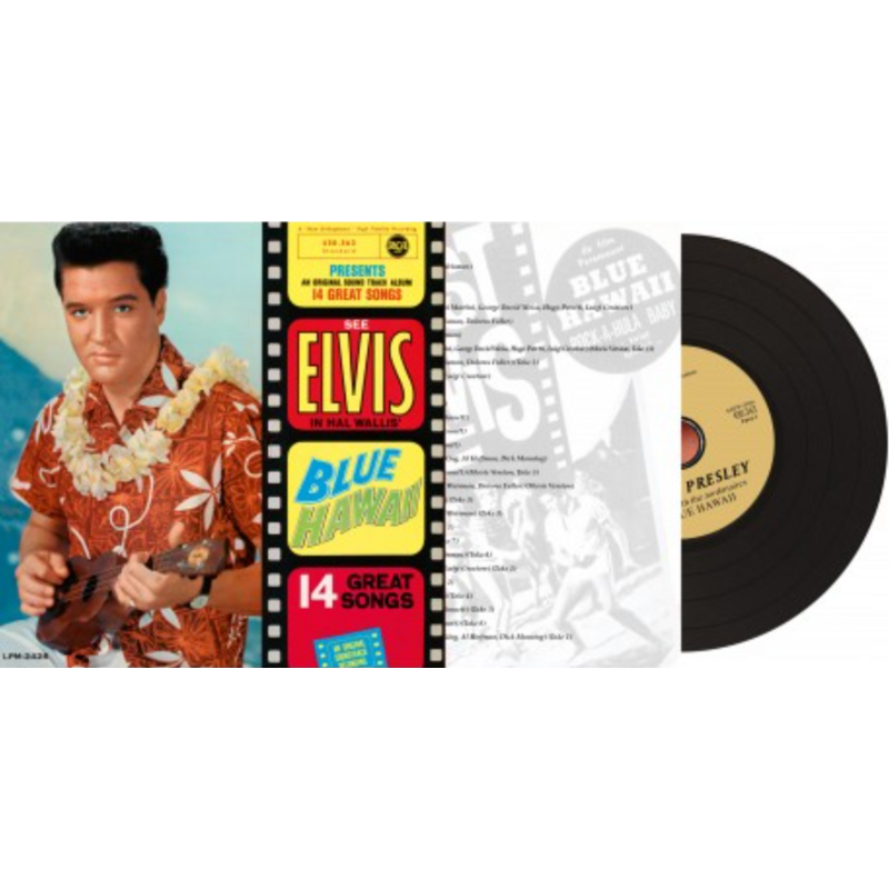 Elvis Blue Hawaii CD Vinyl-look-A-like RSD  2026 VPI Label