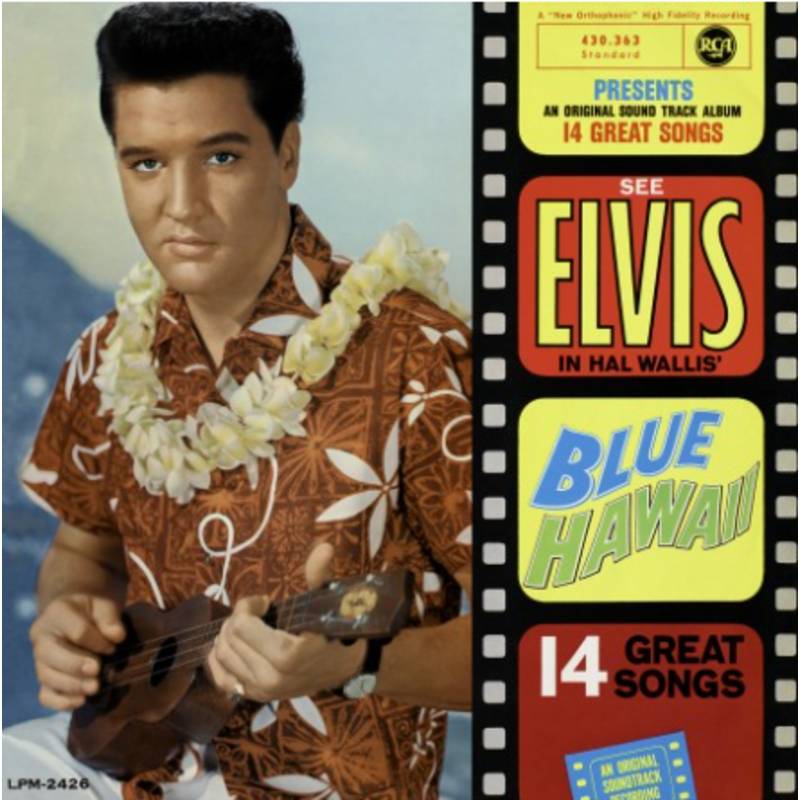 Elvis Blue Hawaii CD Vinyl-look-A-like RSD  2026 VPI Label