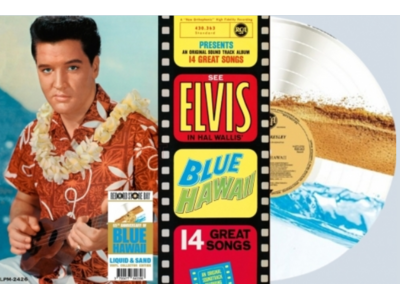 Elvis Blue Hawaii Blue Liquid Vinyl With Sand RSD  2026 VPI Label