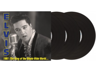 Elvis 1961 The King Of The Whole Wild World On 3 CD Set RSD 2026 VPI Label