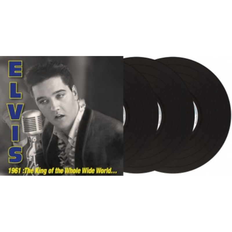 Elvis 1961 The King Of The Whole Wild World On 3 CD Set RSD  2026 VPI Label