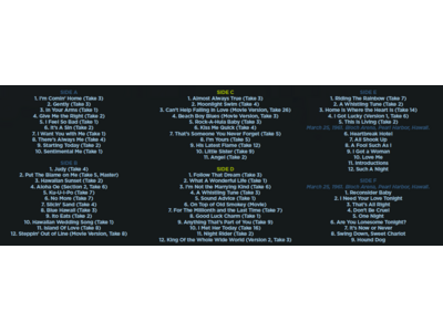 Elvis 1961 The King Of The Whole Wild World On Blue And Yellow Splatter Vinyl RSD  2026 VPI Label 3 LP Set